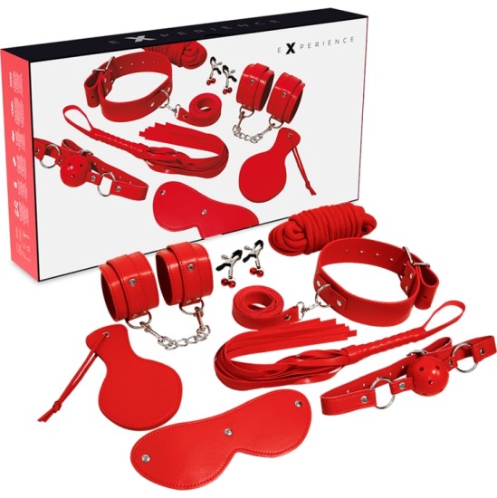 Experience BDSM FETISH KIT RED SERIES