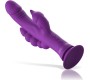 Intense Fun INTENSE - CASANOVA VIBRATOR RABBIT SILICONE TRIPLE ENGINE violets