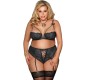 Subblime Queen Plus Size SUBBLIME QUEEN PLUS — SUJETADOR Y BIKŠU KOMPLEKTS CON LIGUERO