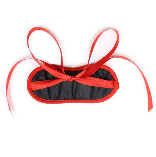 Ohmama Masks OHMAMA - BLACK FETISH RED EDGES