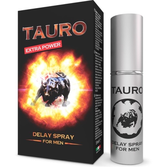 Tauro EXTRA POWER Ejakulācijas aizkavēšanas aerosols VĪRIEŠIEM 5 ML