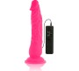 Diversia LANKSUS VIBRAVIMAS Dildo 21 CM - RŪŽAS