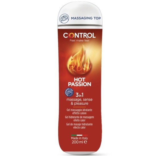 Control Lubes KONTROLE - HOT PASSION 3 IN 1 GEL 200 ML