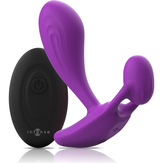 Intense Anal Toys INTENSE — SHELLY ANĀLĀS PULTS TĀLVADĪBAS PULTS PURPULA