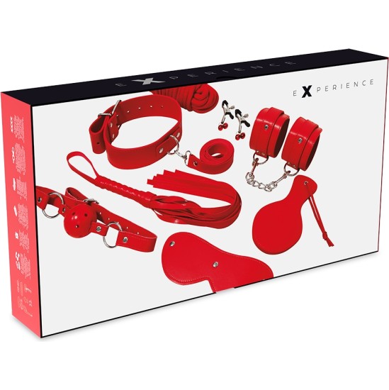 Experience BDSM FETISH KIT RED SERIES