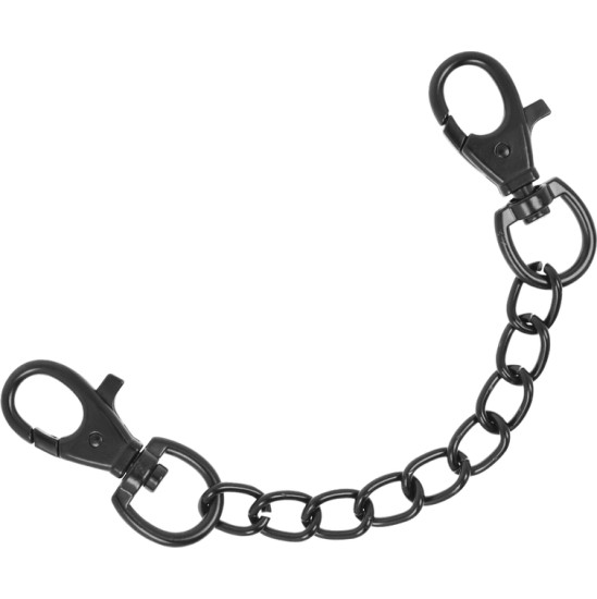 Fetish Submissive Bondage FETISH SUBMISSIVE - VEGAN LEATHER ANKLE CUFFS WITH NOPRENE LINING