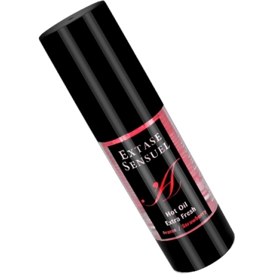 Extase Sensual EXTASE SENSUEL HOT OIL STRAWBERRY TRAVEL 35ML