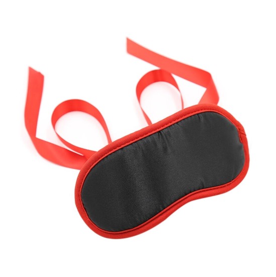 Ohmama Masks OHMAMA - BLACK FETISH RED EDGES