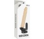 Basecock REALISTIC VIBRATOR REMOTE CONTROL FLESH 21 CM