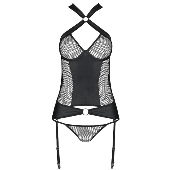 Passion Woman Corsets КОРСЕТ PASSION AMANDA ИЗ ЭКО КОЖИ S/M