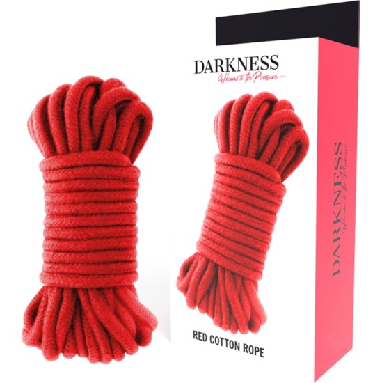 Darkness Bondage DARKNESS - JAPANIŠKOS VIRVĖS 5 M RAUDONOS