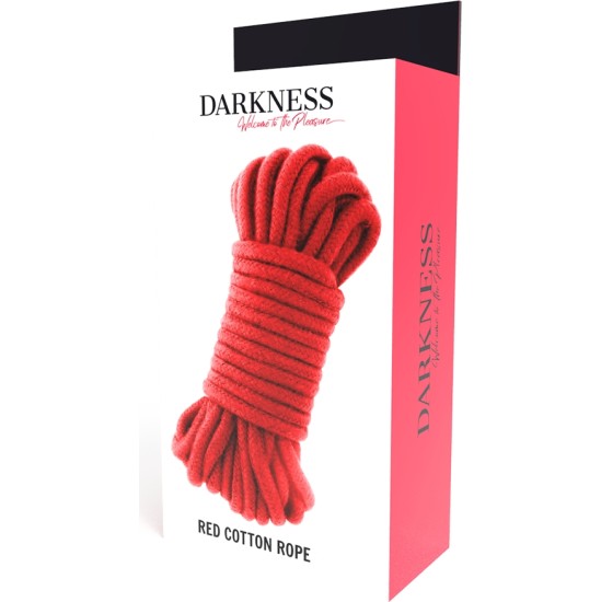 Darkness Bondage DARKNESS - JAPANIŠKOS VIRVĖS 5 M RAUDONOS