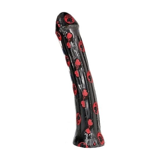 All Black SPRAUDZIS DILDO 31 CM