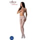 Passion Woman Garter & Stock PASSION - S027 STRIP BIKŠES BALTAS VIENS IZMĒRS