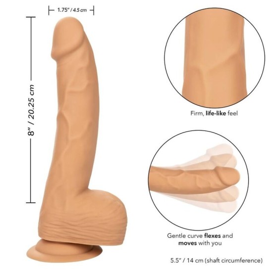 California Exotics Silikona dildo 20,32 CM