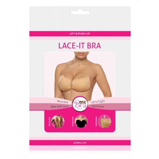 Bye Bra - Bras Бюстгальтер BYEBRA LACE-IT CUP B телесного цвета