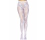 Leg Avenue Hosiery LEG AVENUE SNOWFLAKE ZIVJU TĪKLS VIENA IZMĒRA zeķbikses