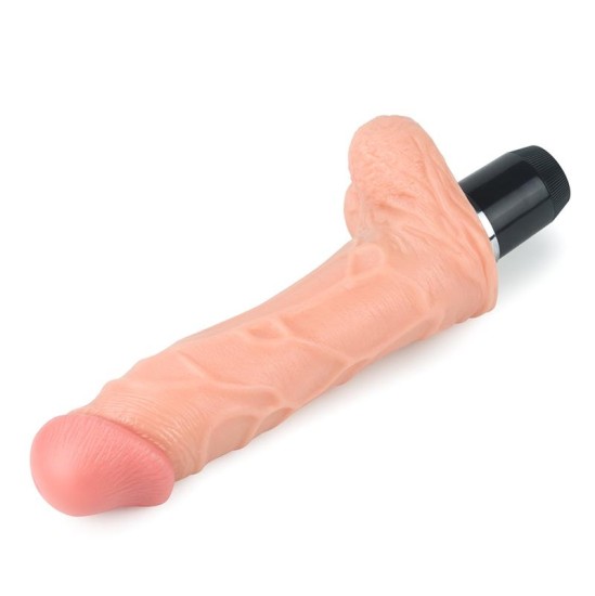 Lovetoy Dildo Flexi 9 with Vibration Flesh