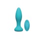 A-Play Vibrating Butt Plug Vibe Experience Turquoise