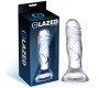 Glazed Realistlik dildo kristallmaterjal 12,3 cm