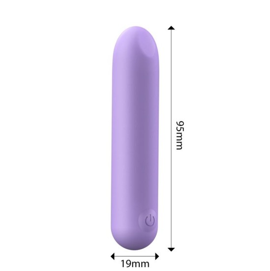 Engily Ross Sulley Vibrating Bullet Liquid Silicone Unibody painutatav USB