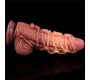 Lovetoy Kahekihiline Dildo King Size Nature 9.5