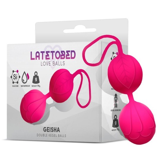 Latetobed Geisha Double Kegel Balls Rose Red 70 гр.