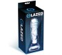 Glazed Realistlik dildo kristallmaterjal 12,3 cm