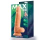 Max & Co Deek Realistic Dildo su Testivles 7.6 Flesh