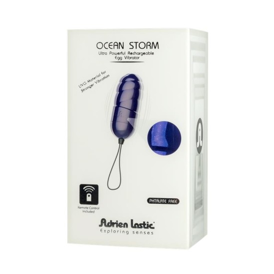 Adrien Lastic Vibrating Egg Ocean Storm + Control LRS