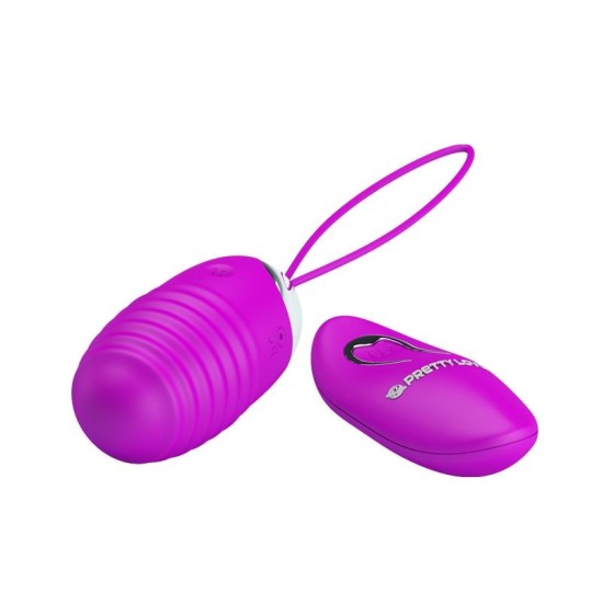 Prettylove Vibrējošā ola Jessica USB Purple