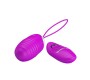 Prettylove Vibruojantis kiaušinis Jessica USB Purple