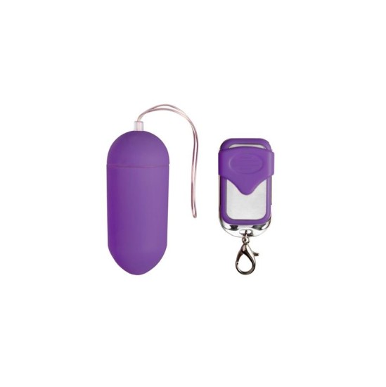 Easytoys Vibration Egg Remote Control 10 Functions Purple