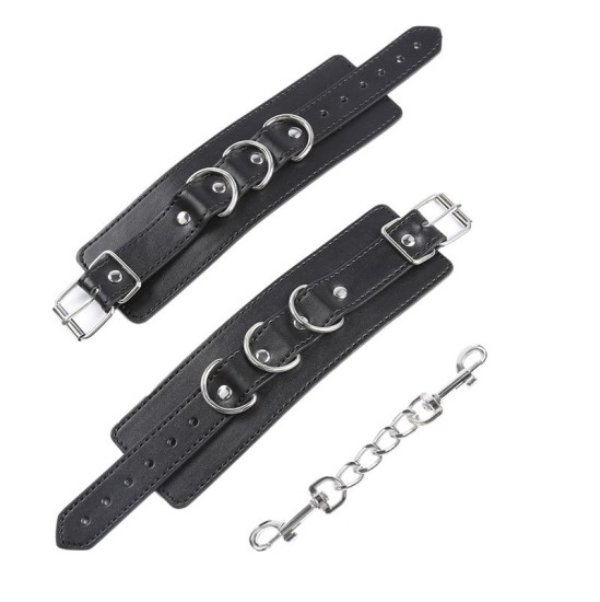 Latetobed Bdsm Line 3 D-Ring Handcuffs