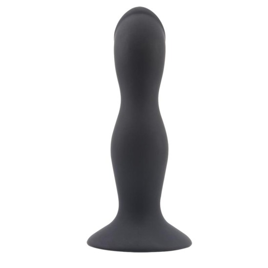 Chisa Strap-On ar Dildo Rumpy Silikona Black