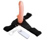 Harness Collection Latetobed Hybee Multi-Speed Strap-On ar dobu dildo un tālvadības pulti