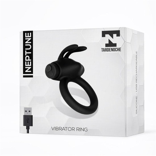 Tardenoche Neptune Vibrating Ring Silicone Rechargable USB