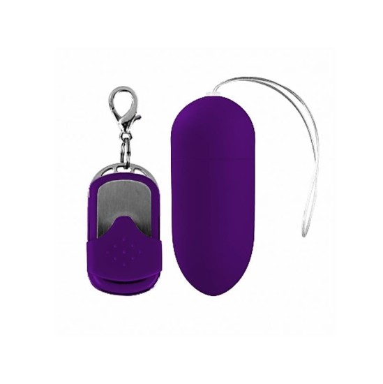 Moove Vibrating Egg with Remote Control Dark Purple