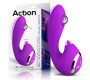 Action No. TwentyOne Vibe with Ball Pulsation and Lickint Tongue