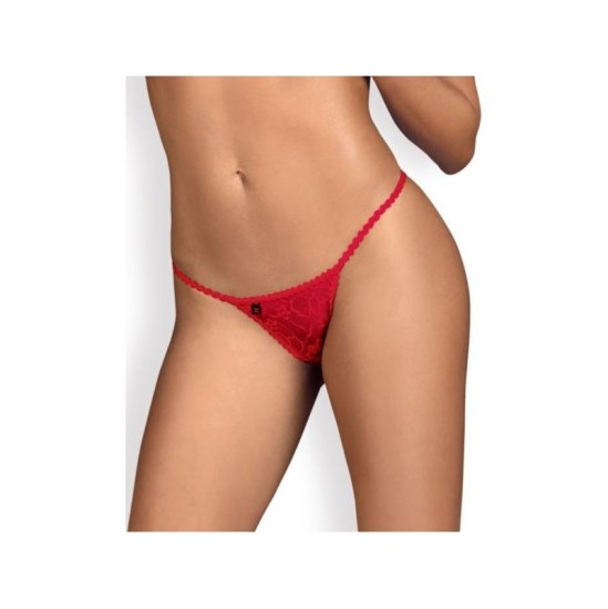 Obsessive Hetea Thong Red