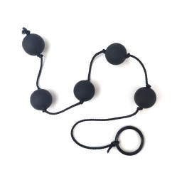 A-Gusto Ķīniešu bumbiņu ķēde melna