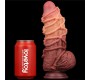 Lovetoy Dildo Dual Layer King Size Nature 9.5