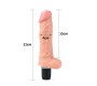 Lovetoy Dildo Flexi 9 su vibraciniu minkštimu