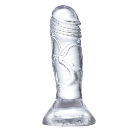 Glazed Realistlik dildo kristallmaterjal 12,3 cm