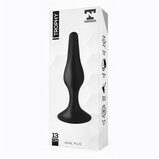 Tardenoche Trophy Anal Plug 13 cm Silicone Black