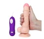 Shequ Thunder Dildo 20 vibratsioonirežiimiga kaugjuhtimispuldiga