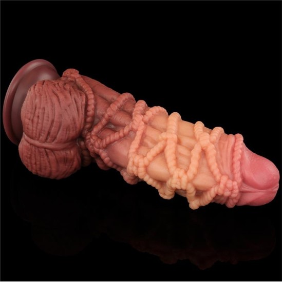 Lovetoy Dildo Dvisluoksnis King Size Nature 9.5