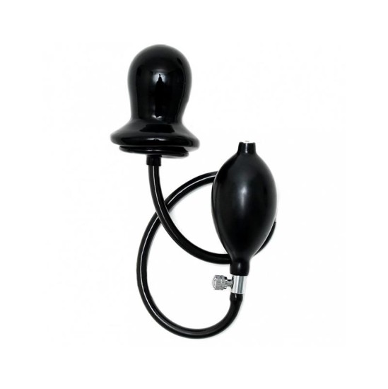 Bondage Play Inflatable Plug with massive core