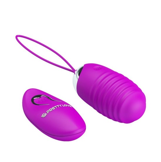 Prettylove Vibruojantis kiaušinis Jessica USB Purple