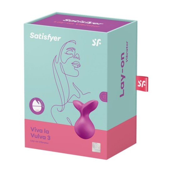 Satisfyer Stimulators Viva la Vulva 3 Violets
